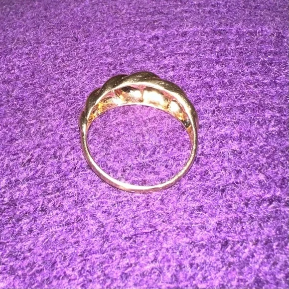 Mejuri 14k Solid Yellow Gold Thin Croissant Dome Ring Size 6 - Picture 4 of 9